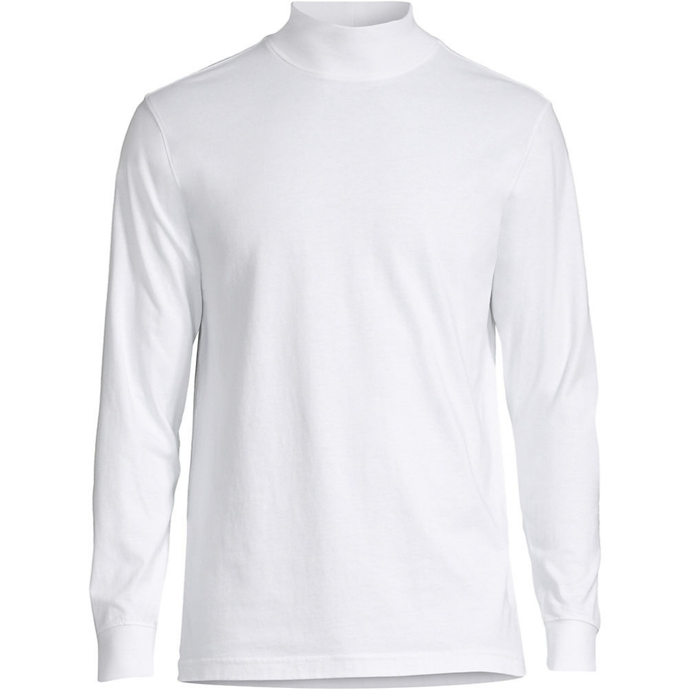 Men's Long Sleeve Super-T Mock Turtleneck